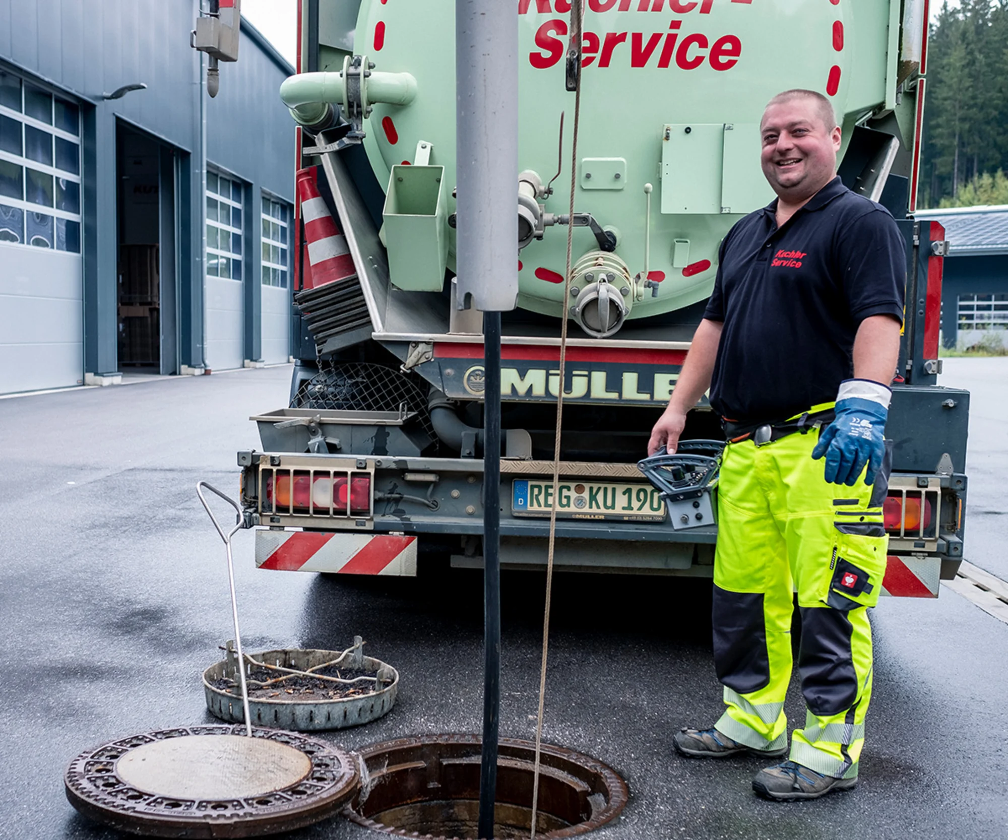 Leistungen für Kanalreinigung und Rohrreinigung in Königstein